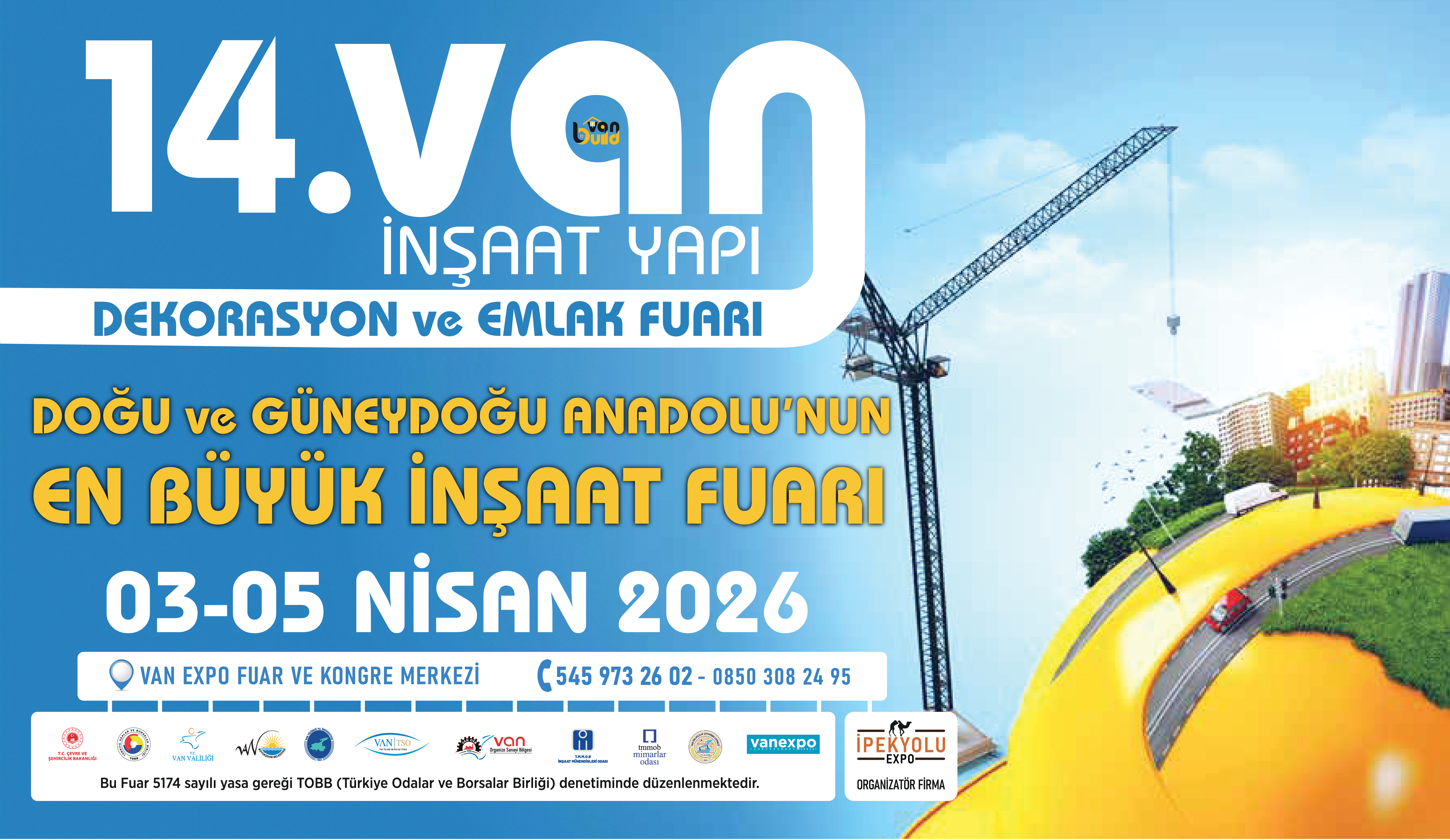 14. Van İnşaat Yapı Dekorasyon ve Emlak Fuarı
