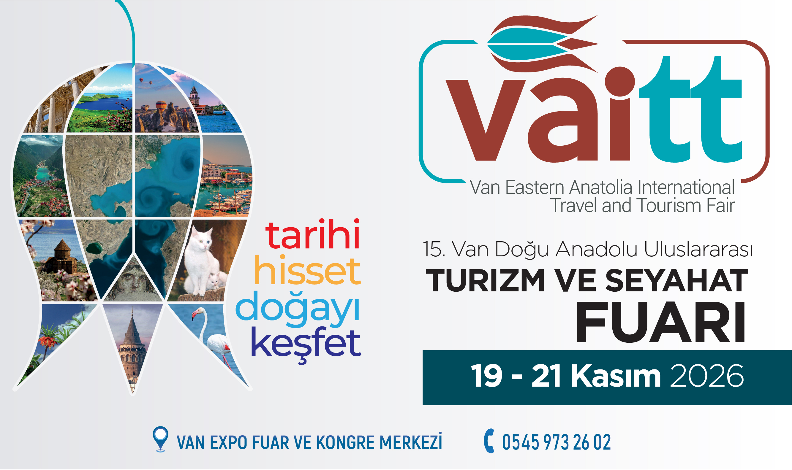 15. Van Doğu Anadolu Uluslararası Turizm ve Seyahat Fuarı